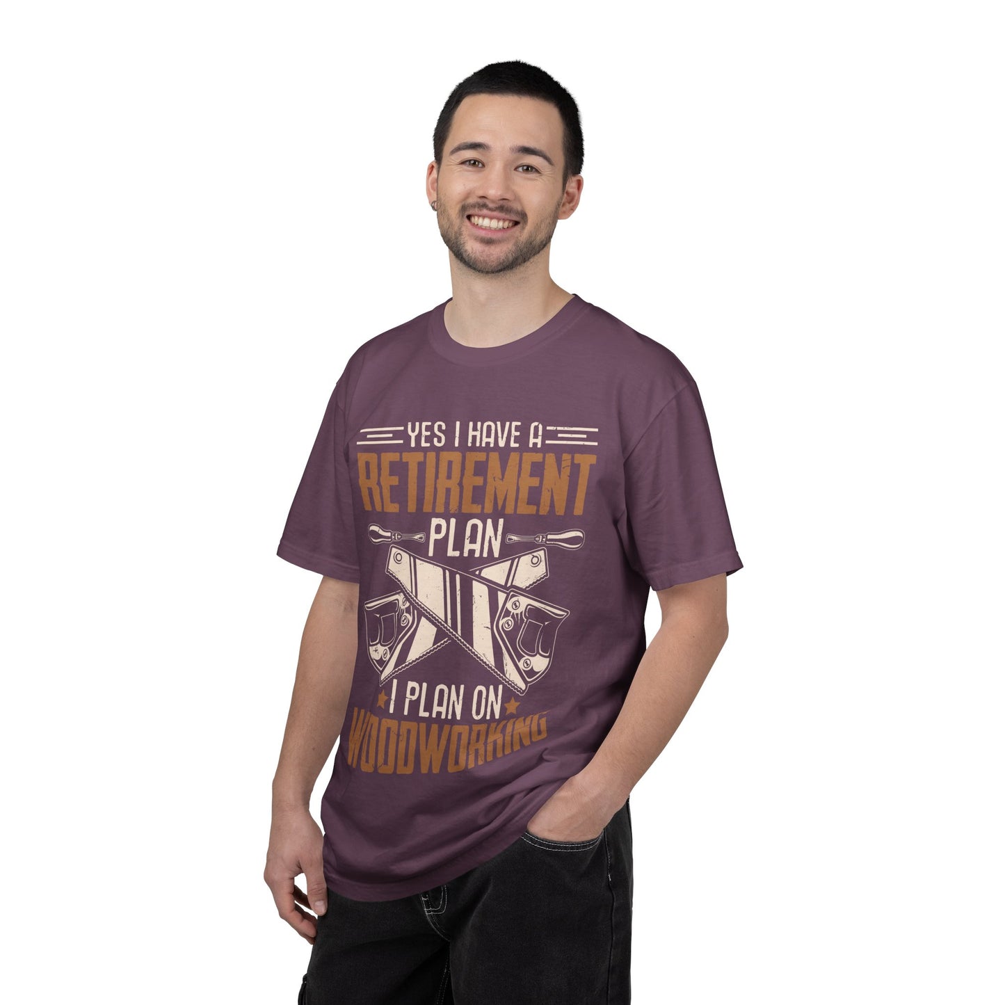 Retirement Plan Woodworking T-Shirt — I Plan On Woodworking Tee