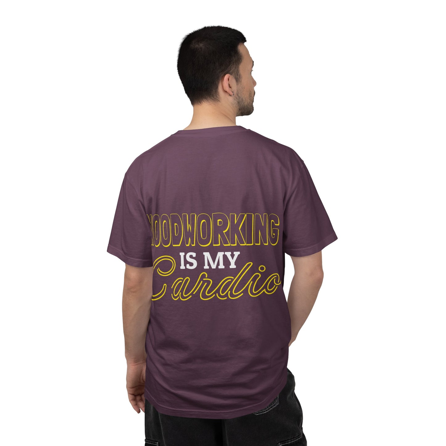 Woodworking Is My Cardio T-Shirt — Ewing Woodworks Graphic Tee