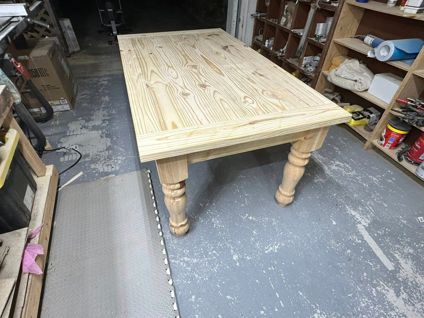 Farmhouse Table Build Plans
