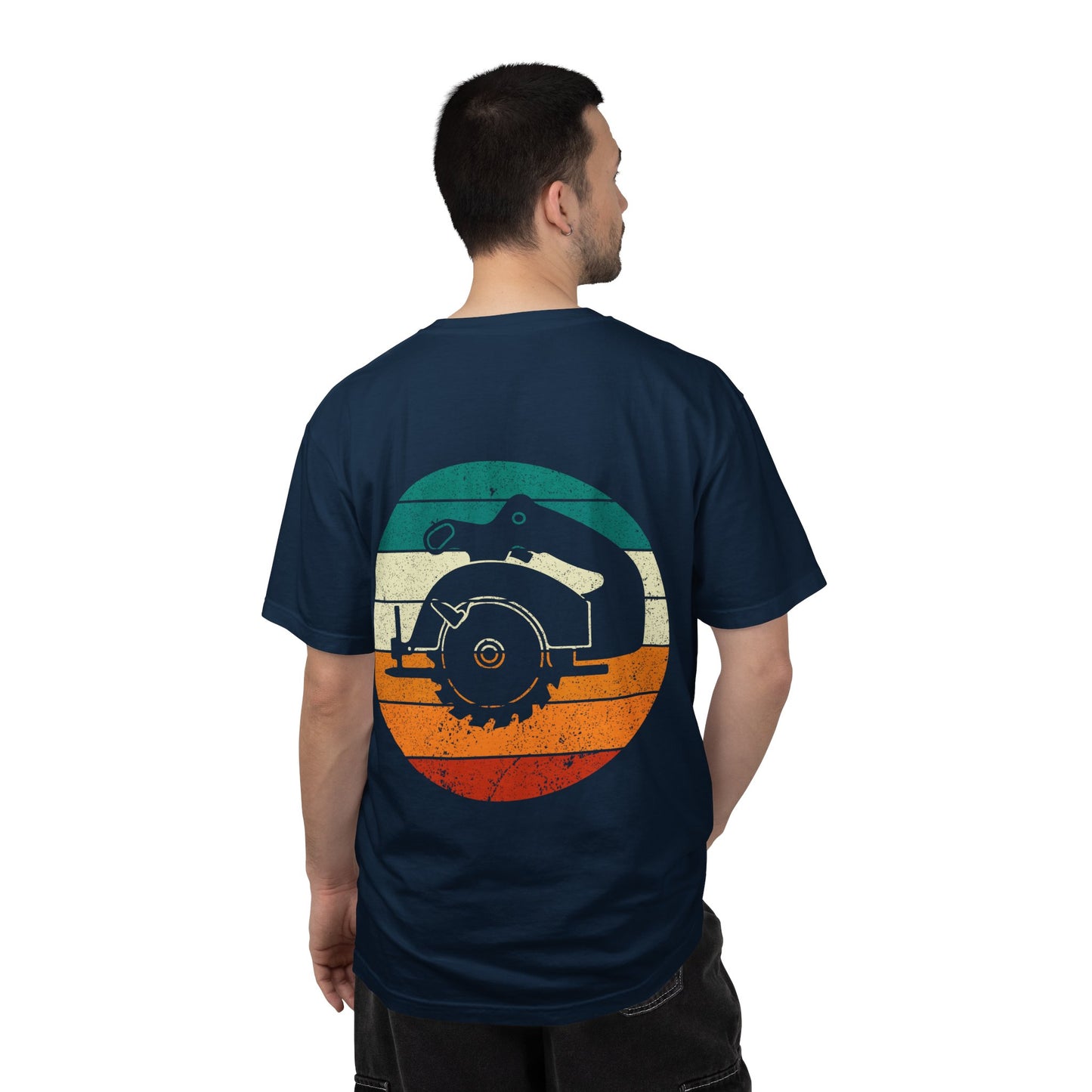 Woodworker Circle Saw T-Shirt — Ewing Woodworks Vintage Retro Tee
