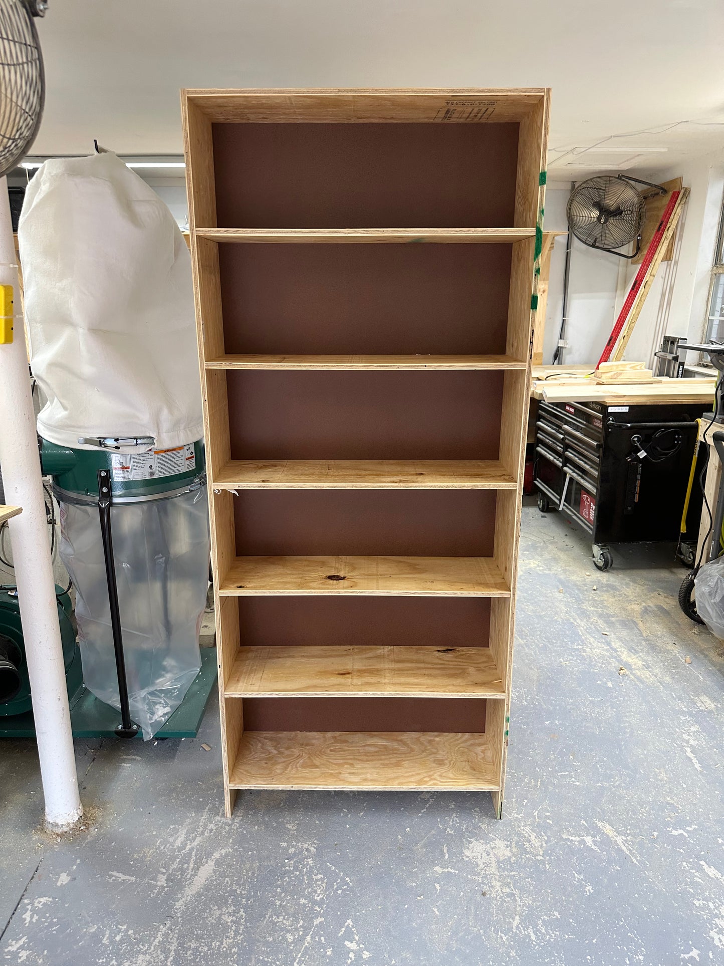 Garage Shelf 3' wide x 7' tall - Built to Order