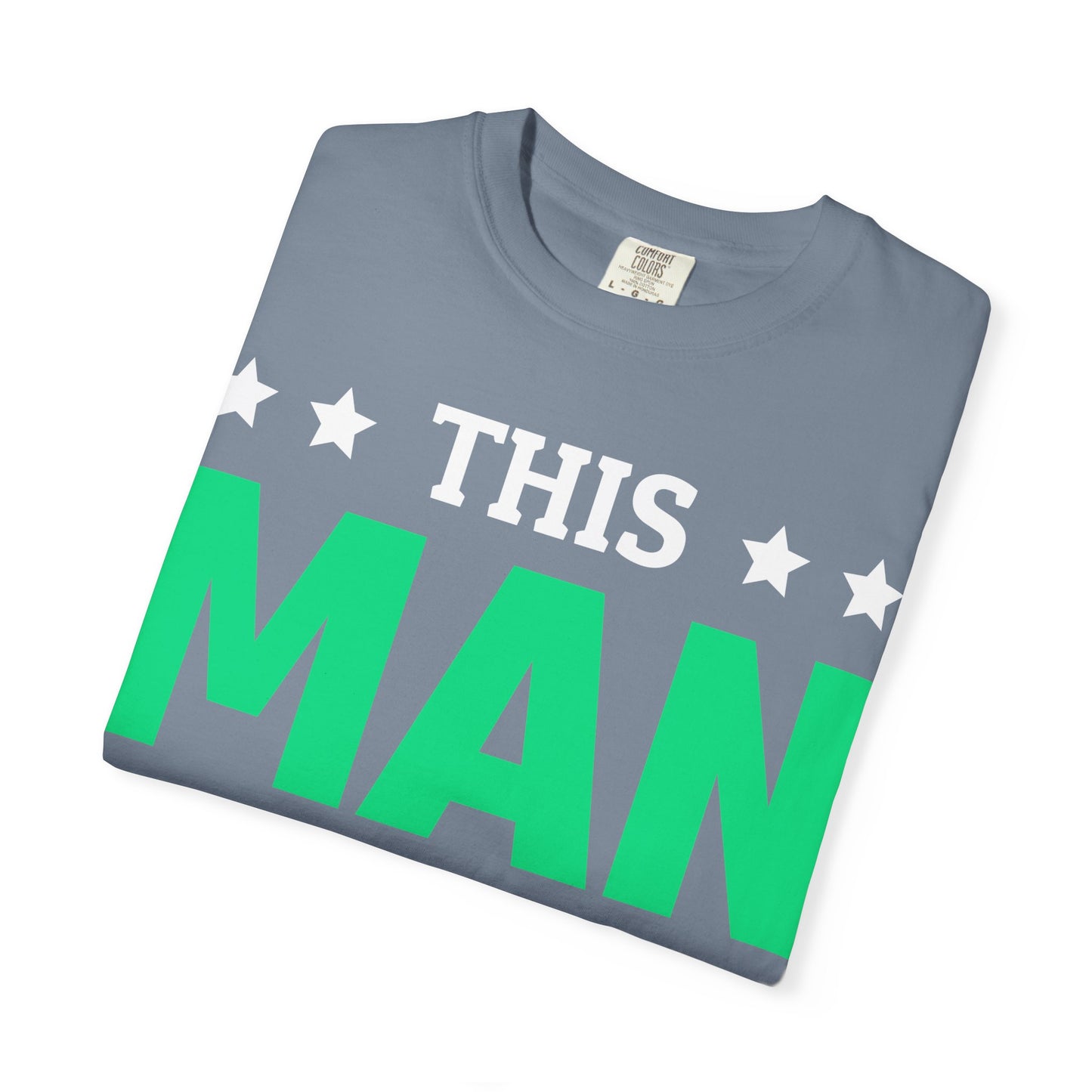 Woodworking T-Shirt — "This Man Loves Woodworking With His Wife" Gift