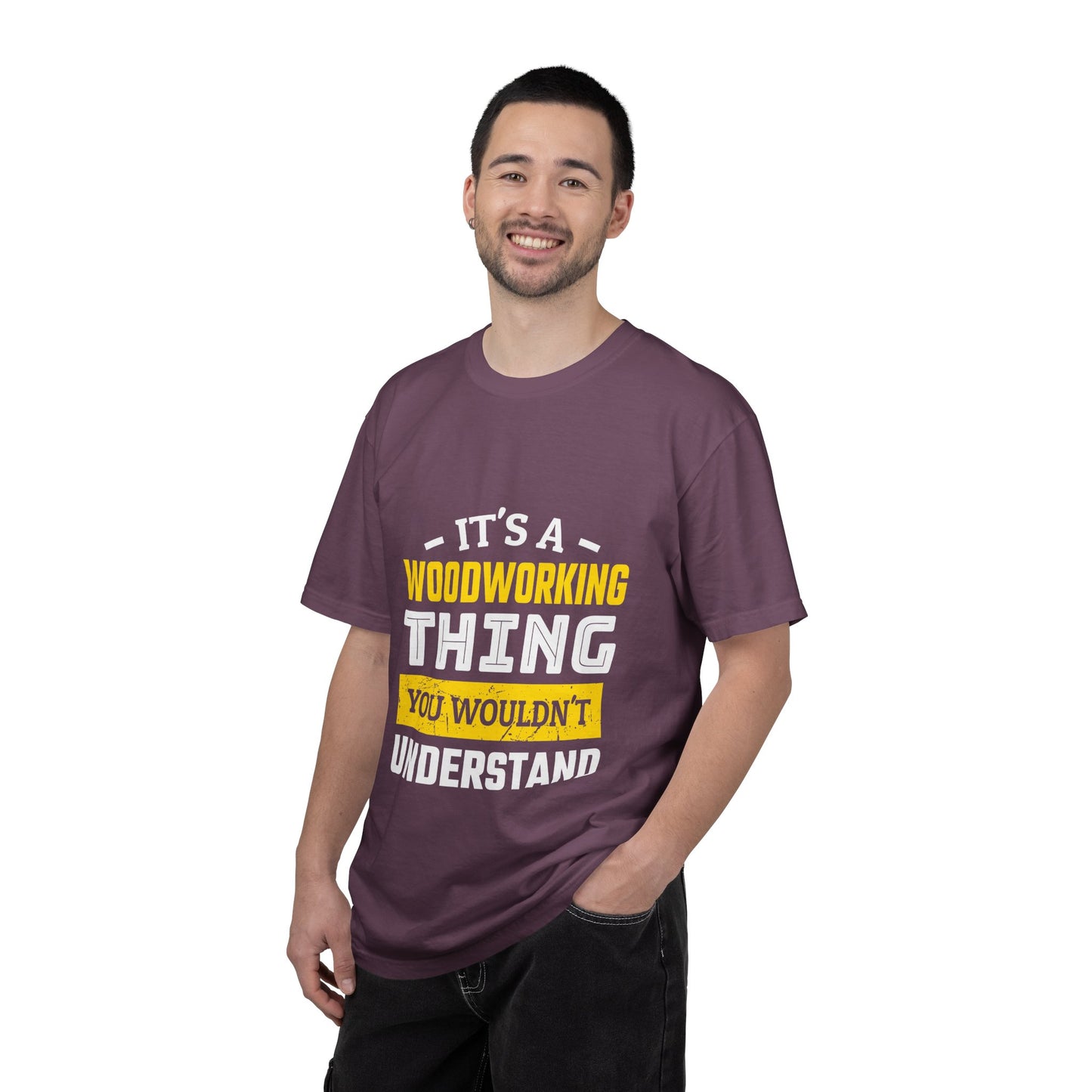 Woodworking T-Shirt — "It's a Woodworking Thing You Wouldn't Understand" Crew Tee