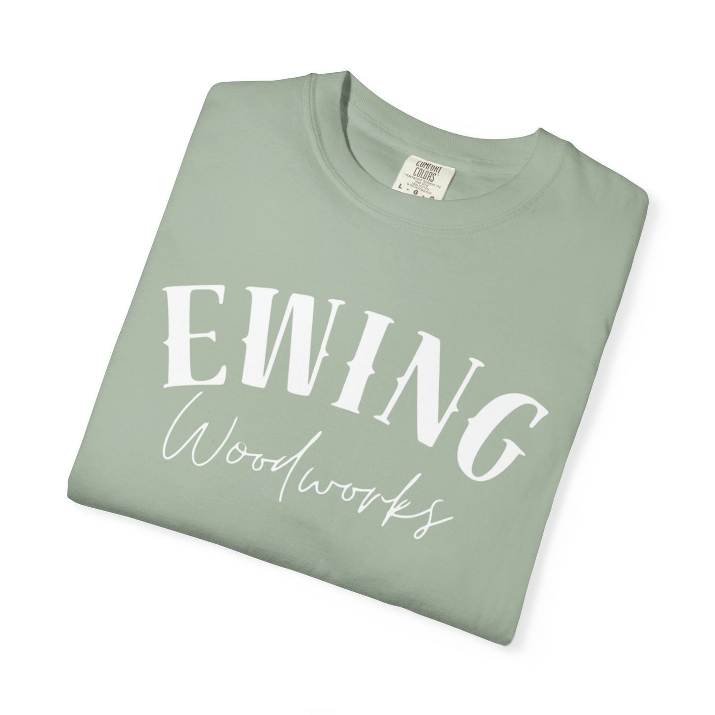 Woodworker T-Shirt — "Living The Wood Life" Garment-Dyed Tee