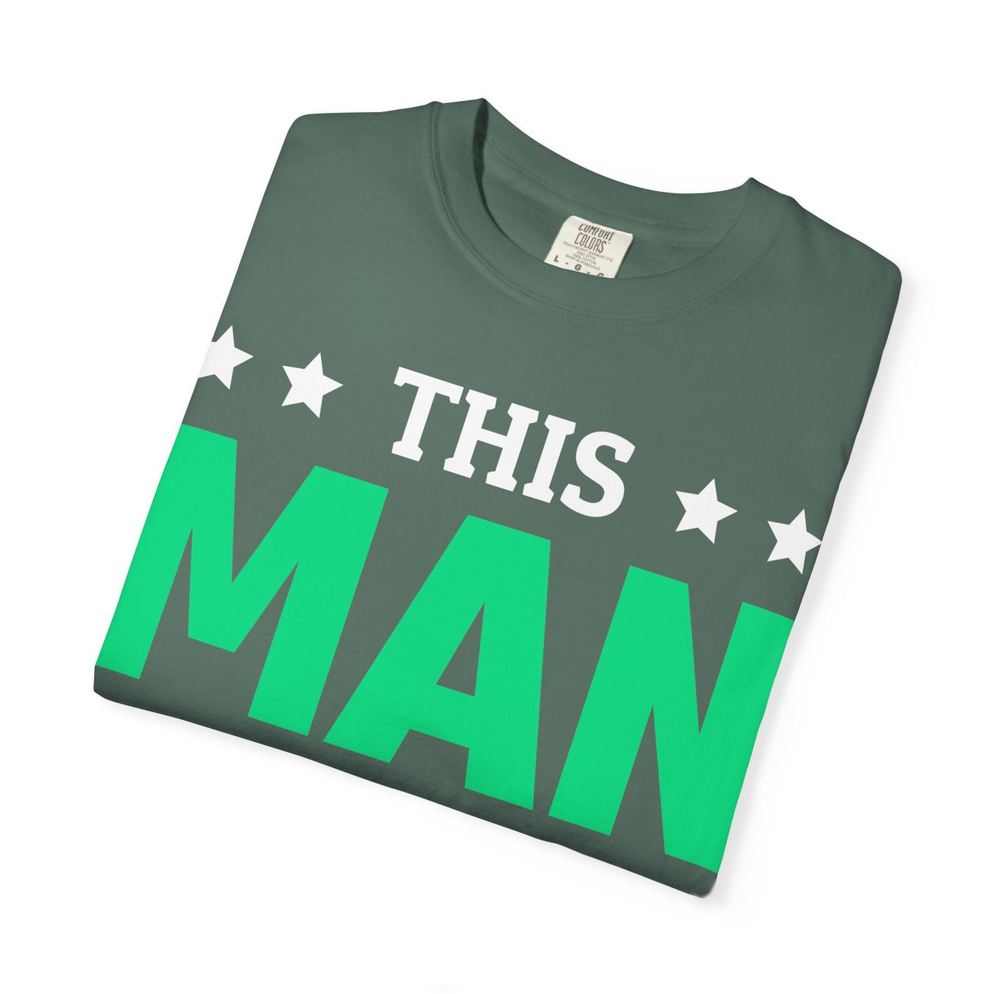 Woodworking T-Shirt — "This Man Loves Woodworking With His Wife" Gift