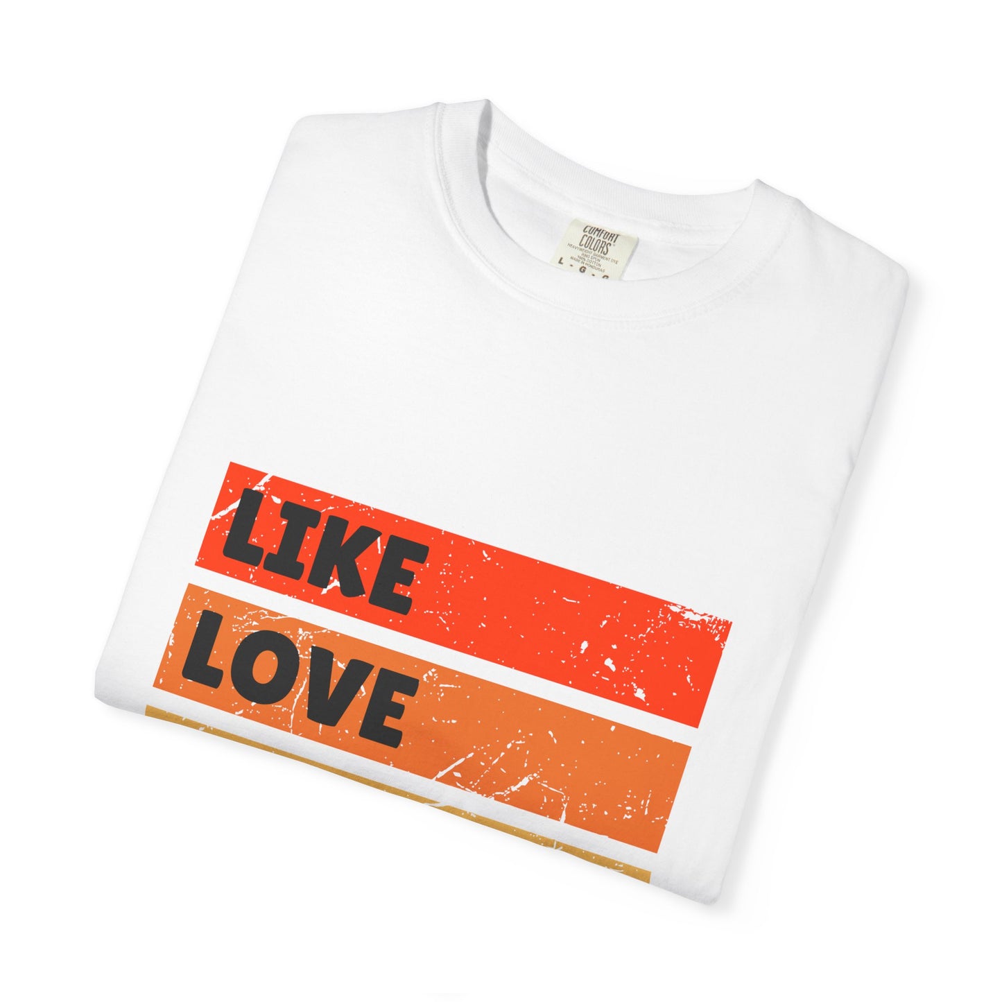 Like Love Laugh Woodworking T-Shirt — Vintage Striped Woodworker Tee