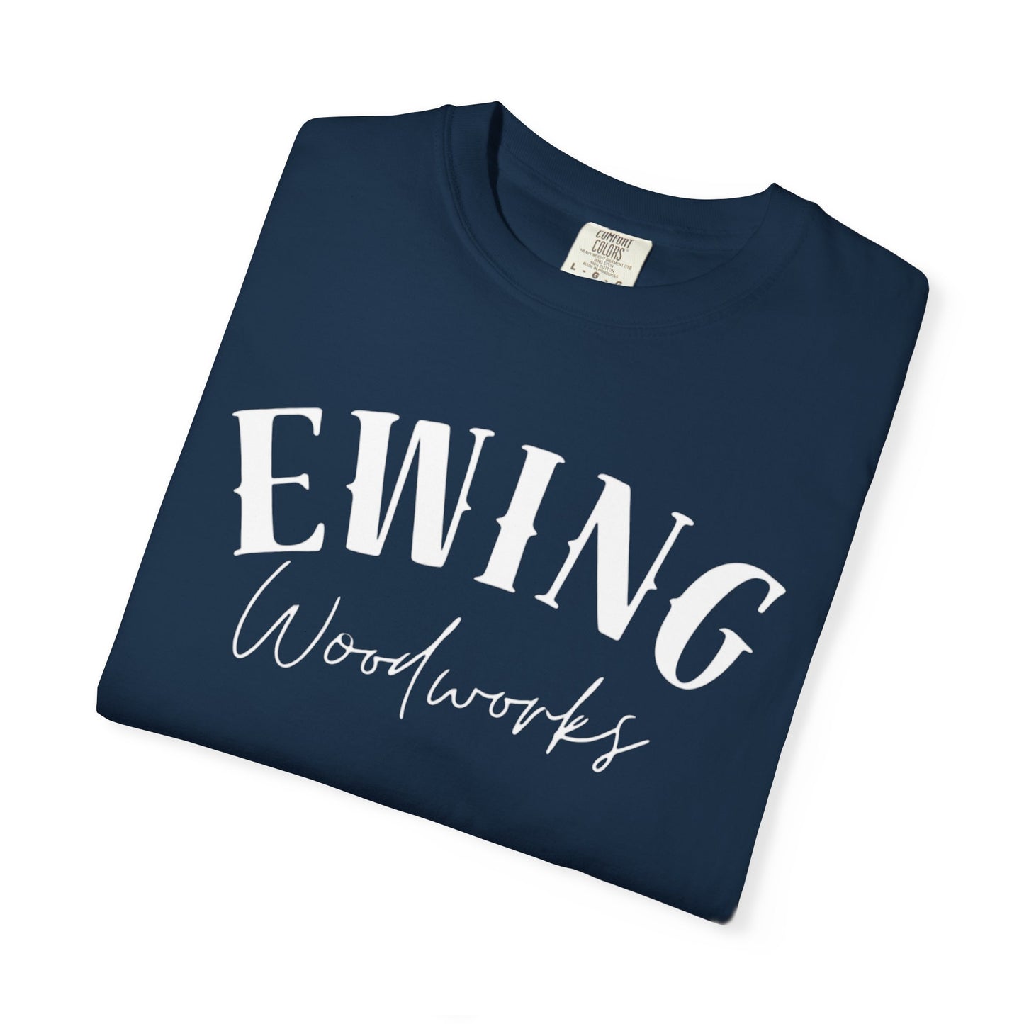 Woodworker T-Shirt — "Living The Wood Life" Garment-Dyed Tee