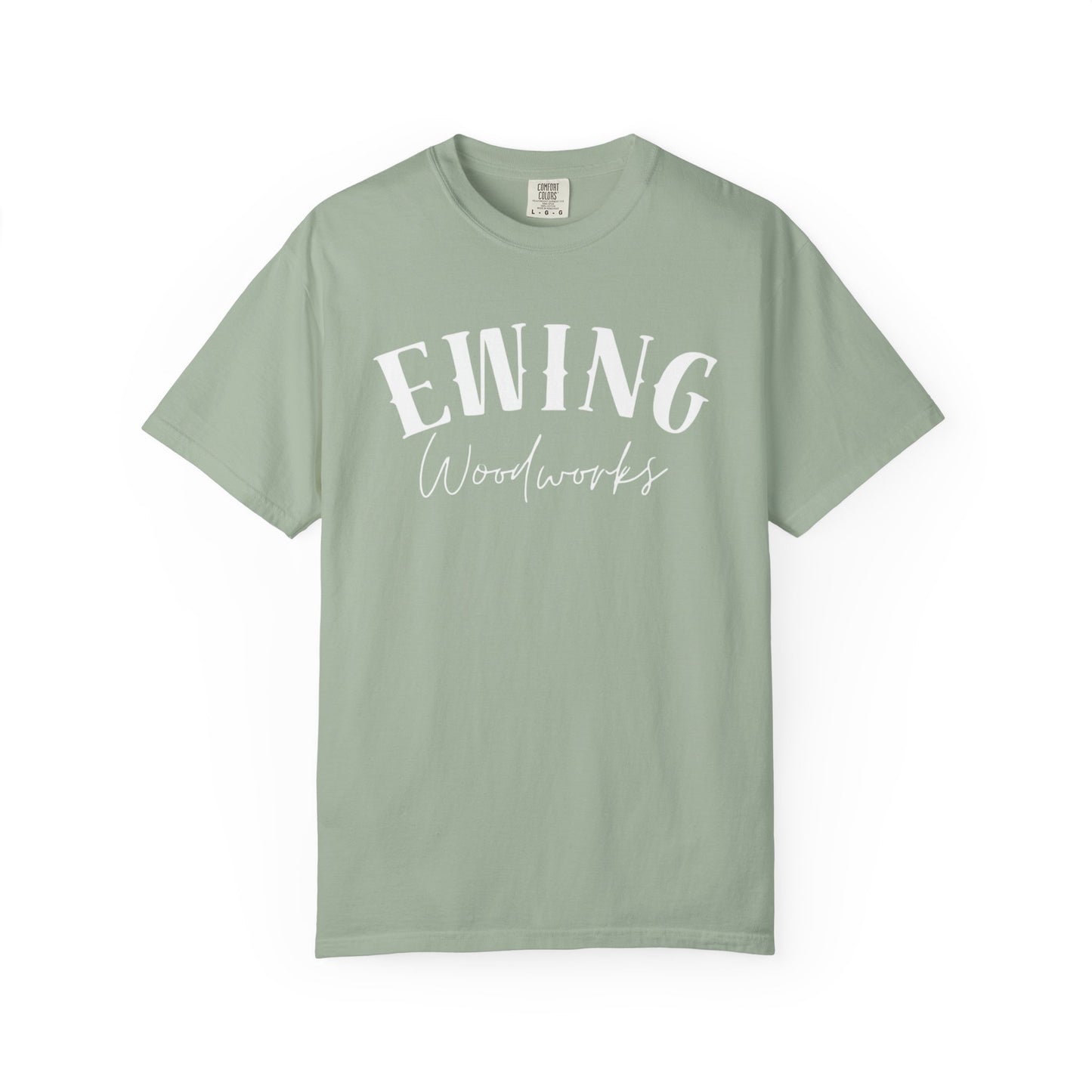 Woodworker T-Shirt — "Living The Wood Life" Garment-Dyed Tee