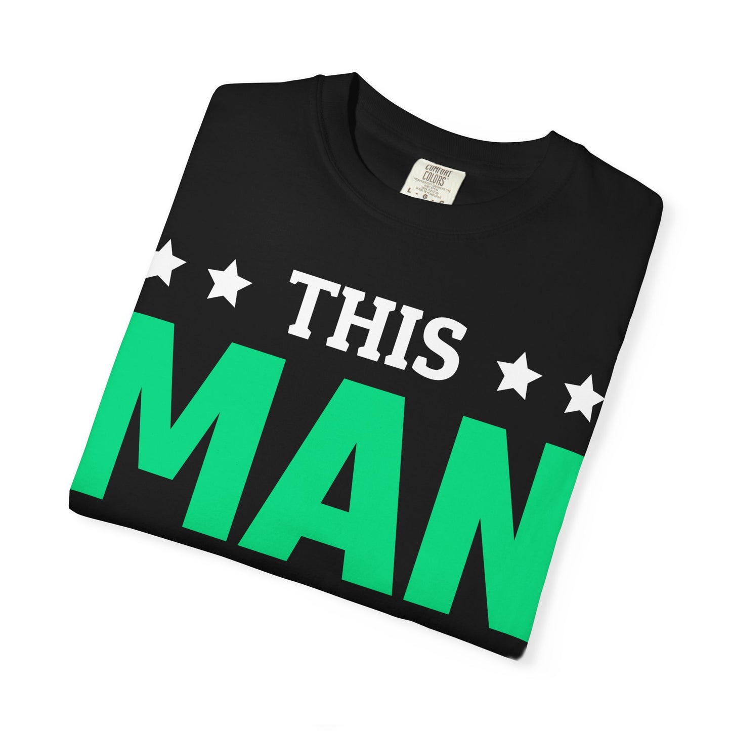 Woodworking T-Shirt — "This Man Loves Woodworking With His Wife" Gift