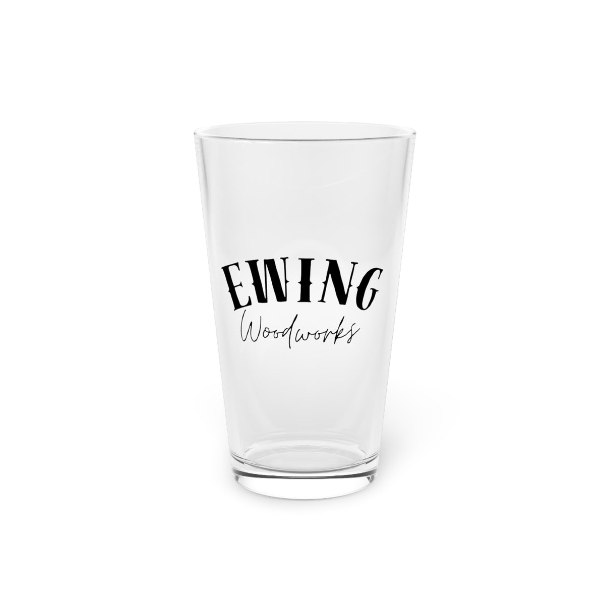 Ewing Woodworks 16oz Pint Glass