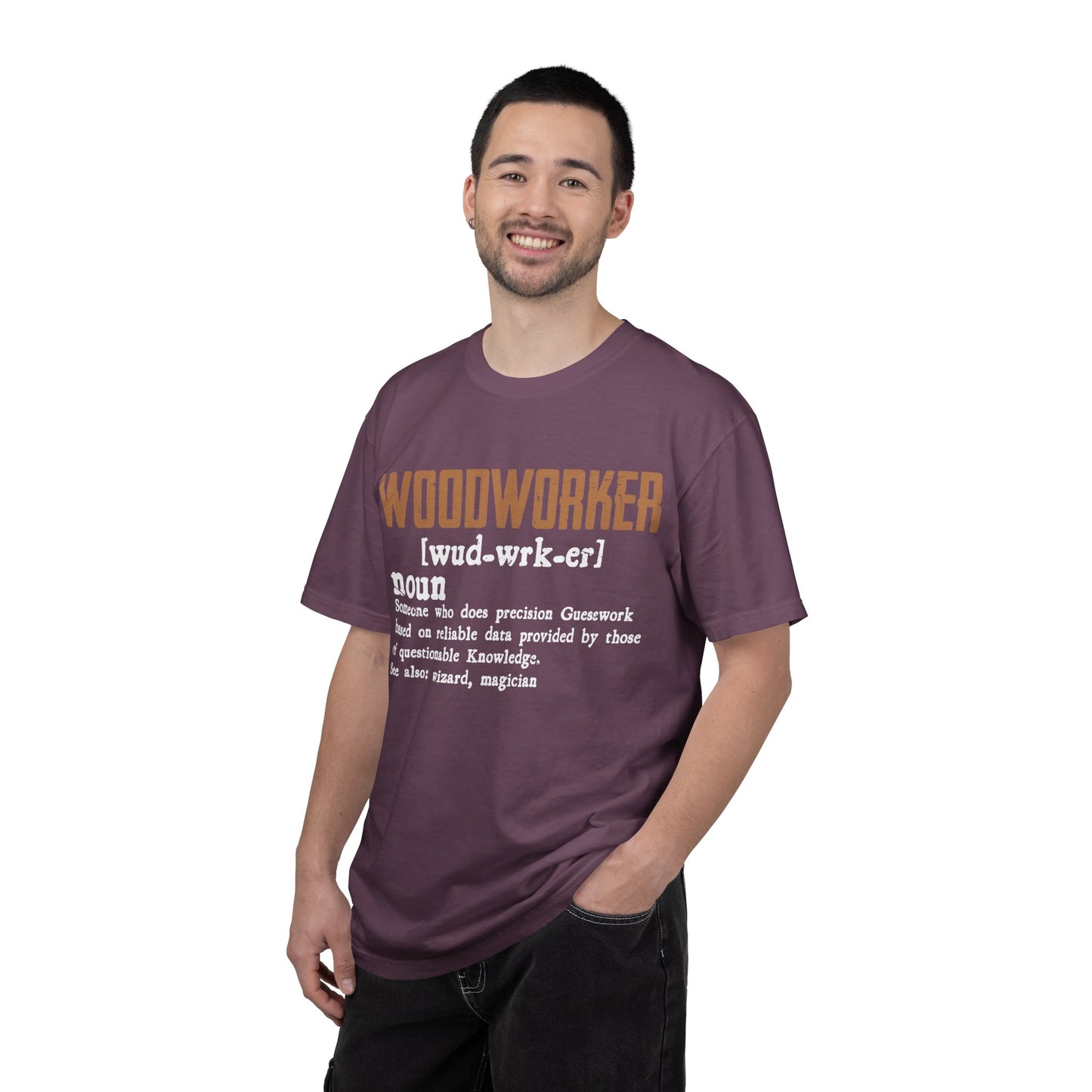 Woodworker Definition T-Shirt — Funny Carpenter Gift for Makers