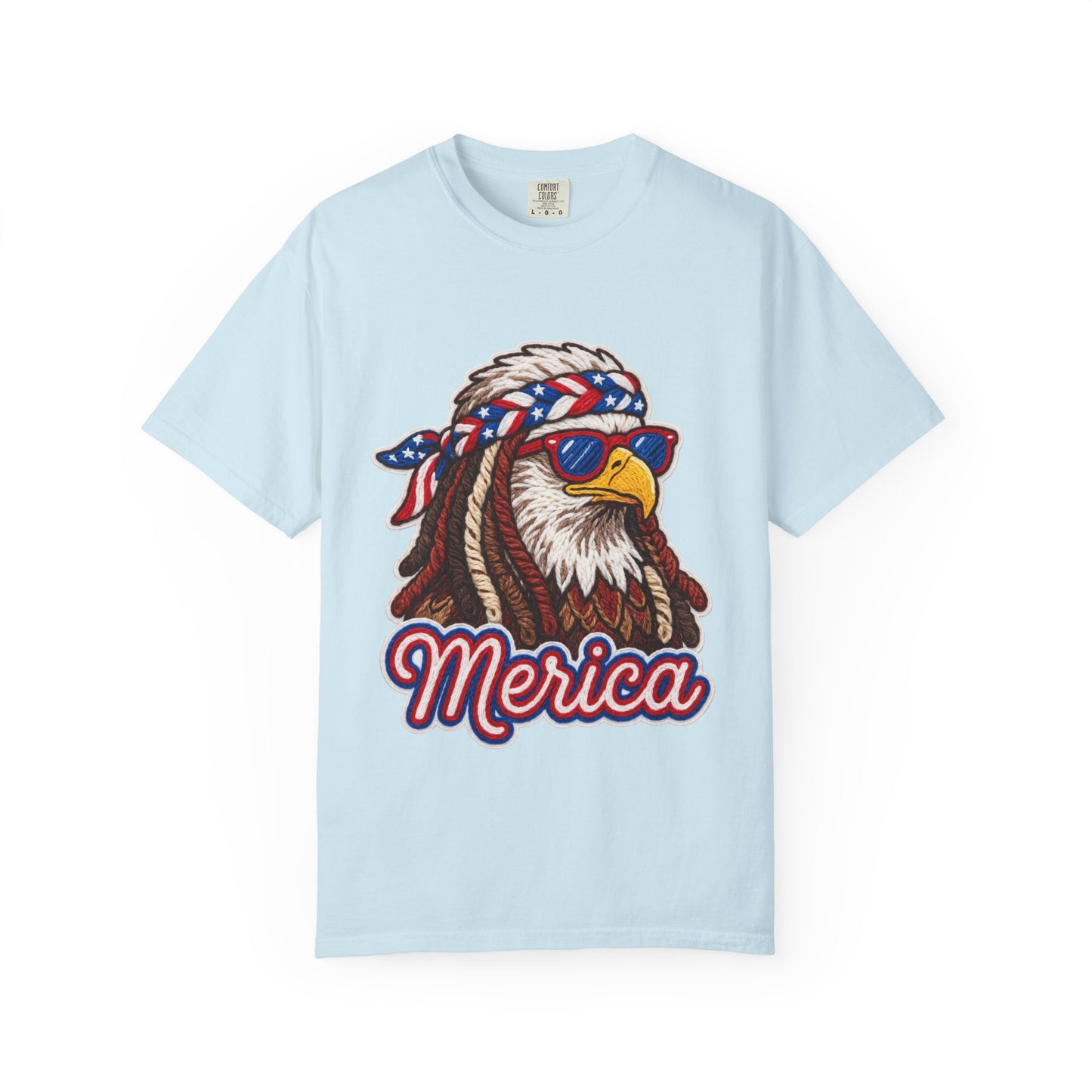 Merica Bald Eagle T-Shirt — Patriotic 'Merica Graphic Tee for 4th of July