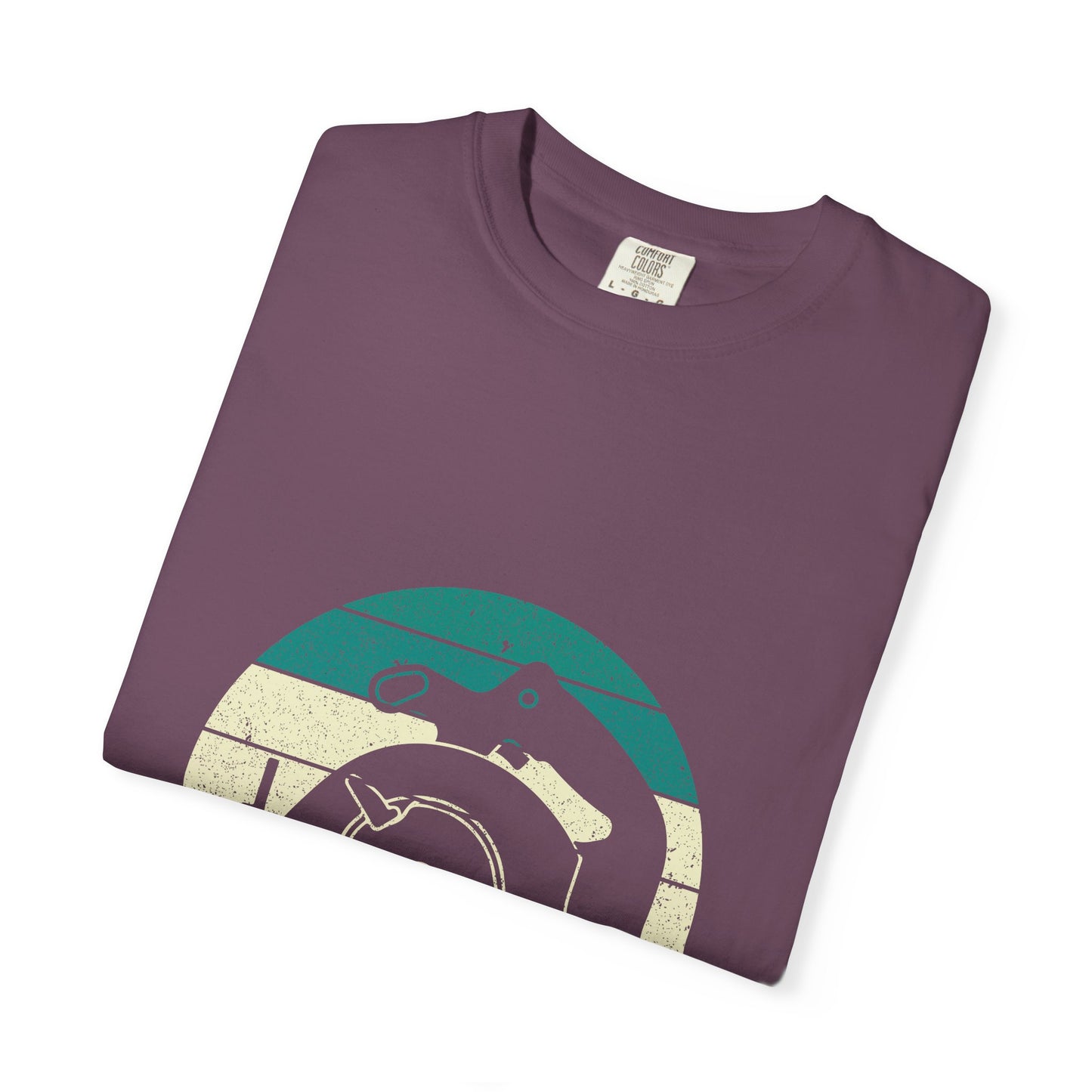 Retro Circular Saw T-Shirt — Vintage Carpenter Woodworker Tee