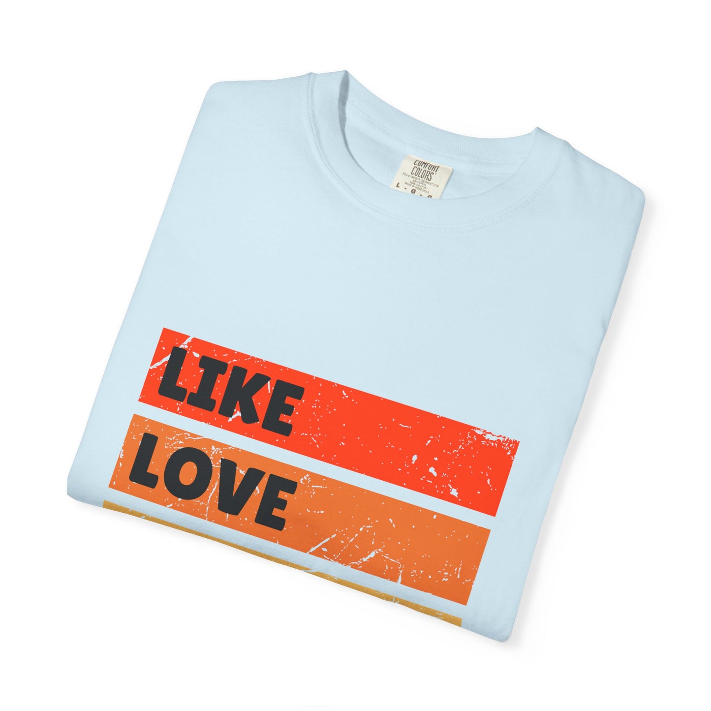 Like Love Laugh Woodworking T-Shirt — Vintage Striped Woodworker Tee