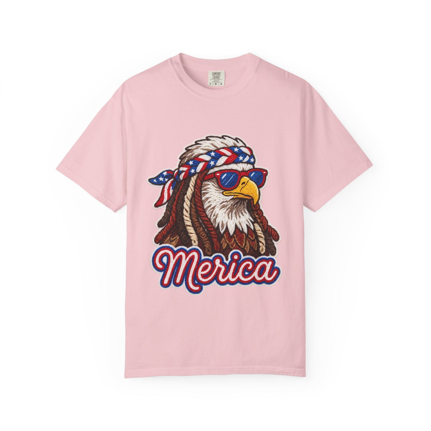 Merica Bald Eagle T-Shirt — Patriotic 'Merica Graphic Tee for 4th of July
