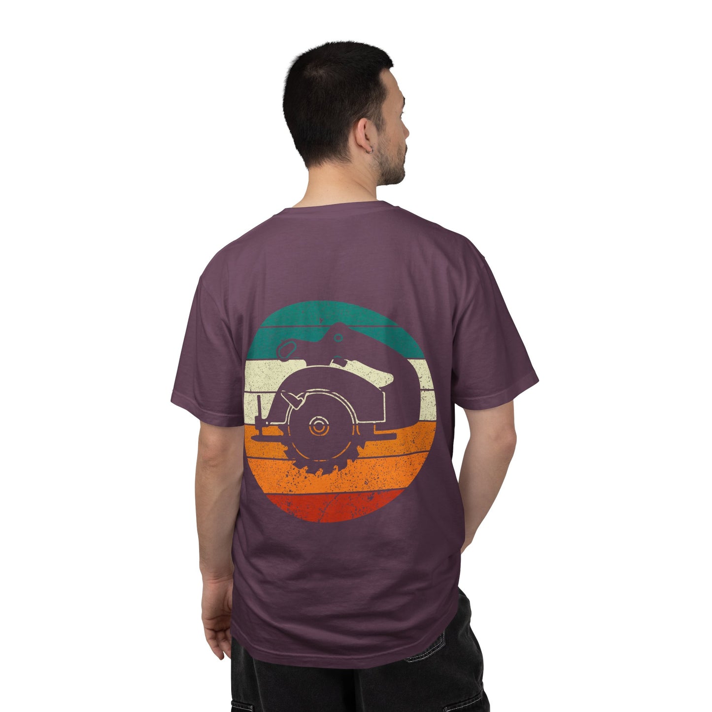 Woodworker Circle Saw T-Shirt — Ewing Woodworks Vintage Retro Tee