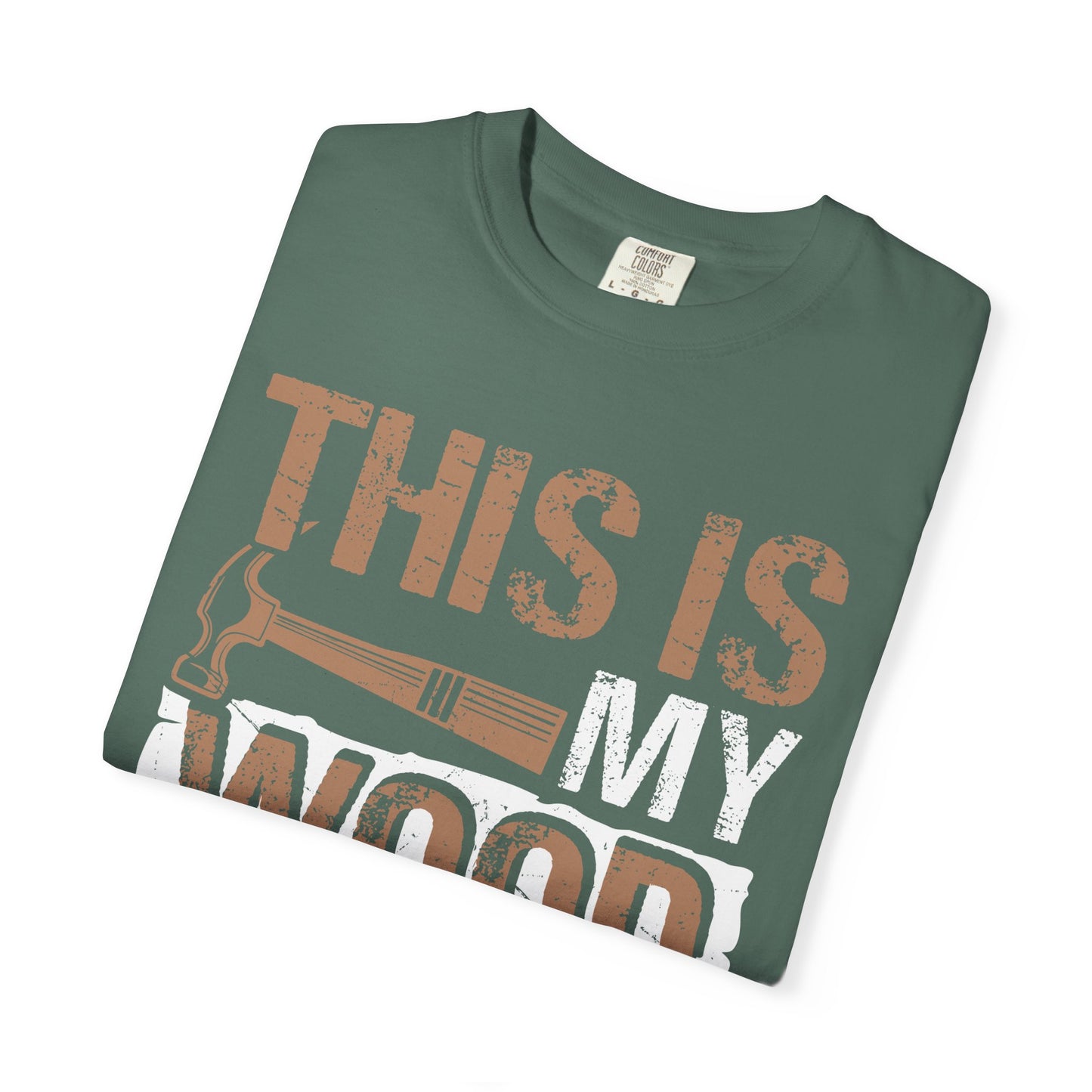 Wood Carving T-Shirt — "This Is My Wood Carving Shirt" Graphic Tee for Woodworkers