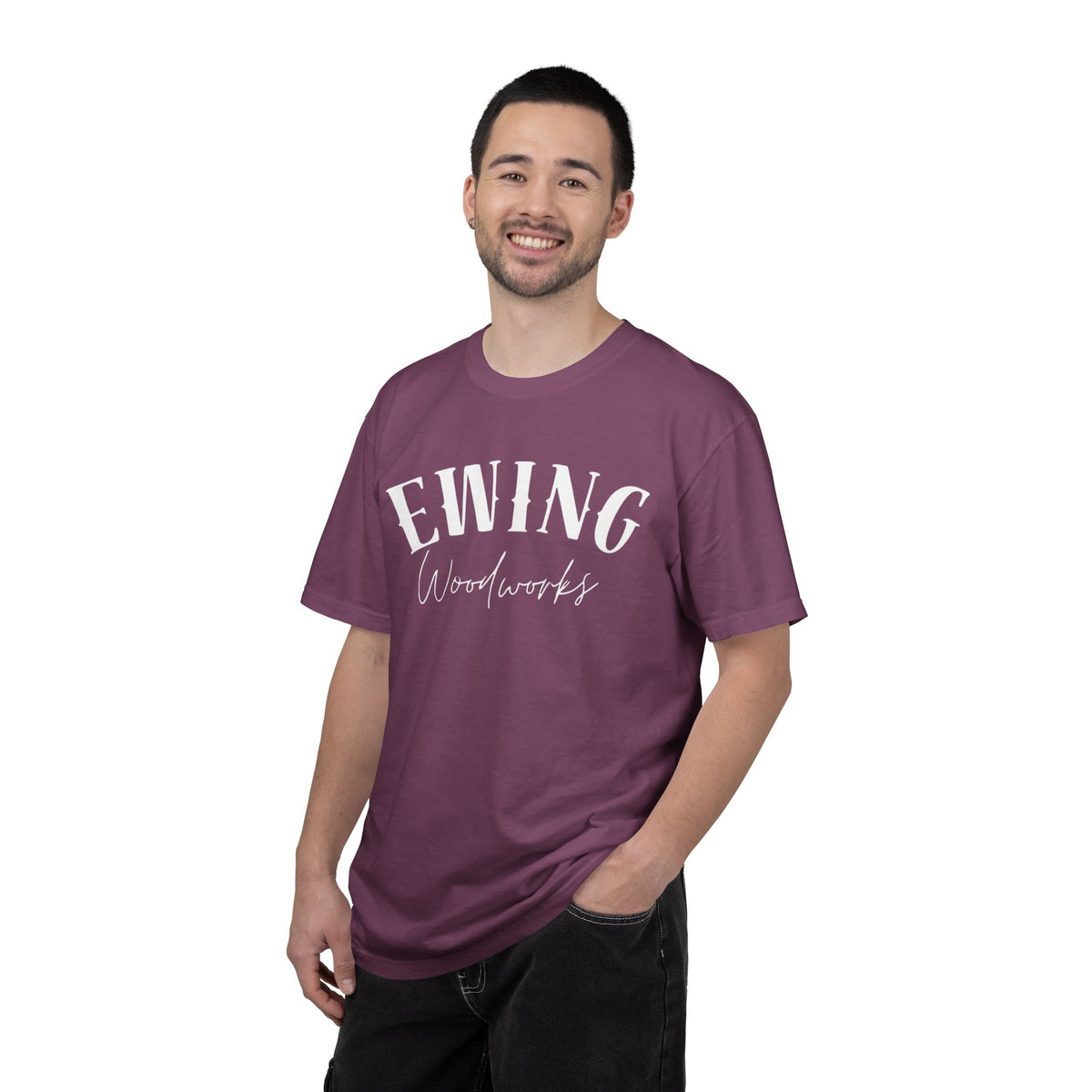 Woodworking T-Shirt — "This Is My Woodworking Shirt" Garment-Dyed Tee (Ewing Woodworks)