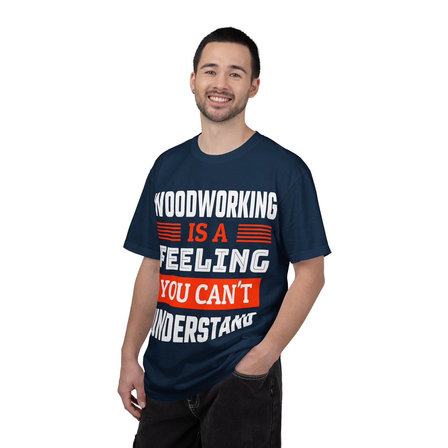 Woodworking Is a Feeling T-Shirt — Funny Carpenter Gift Tee