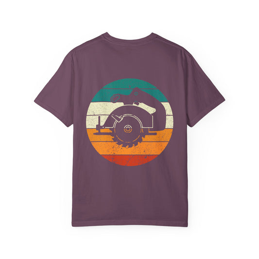 Woodworker Circle Saw T-Shirt — Ewing Woodworks Vintage Retro Tee