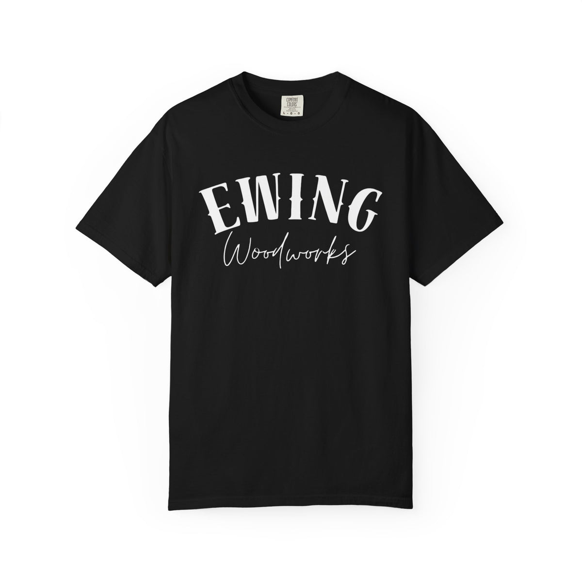Woodworking T-Shirt — "This Is My Woodworking Shirt" Garment-Dyed Tee (Ewing Woodworks)
