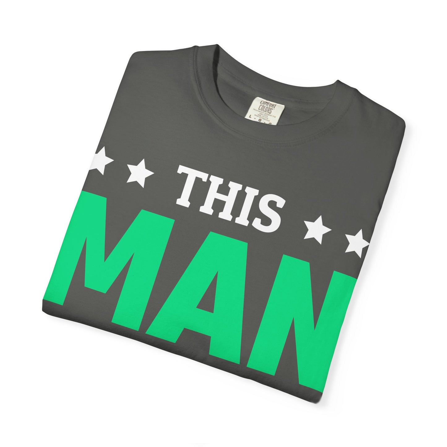 Woodworking T-Shirt — "This Man Loves Woodworking With His Wife" Gift