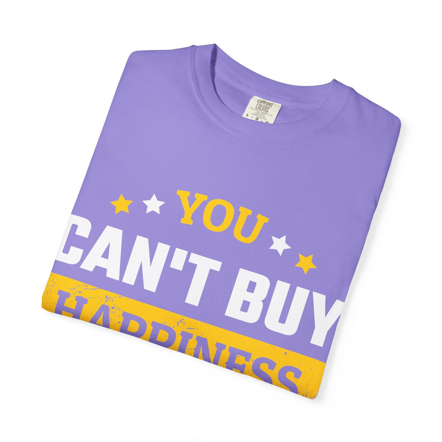 Woodworking T-Shirt - "You Can't Buy Happiness But Can Go Woodworking" Graphic Tee