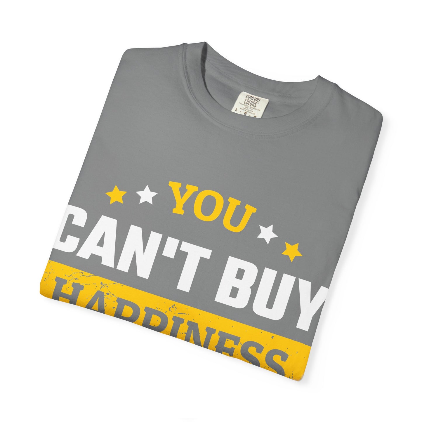 Woodworking T-Shirt - "You Can't Buy Happiness But Can Go Woodworking" Graphic Tee