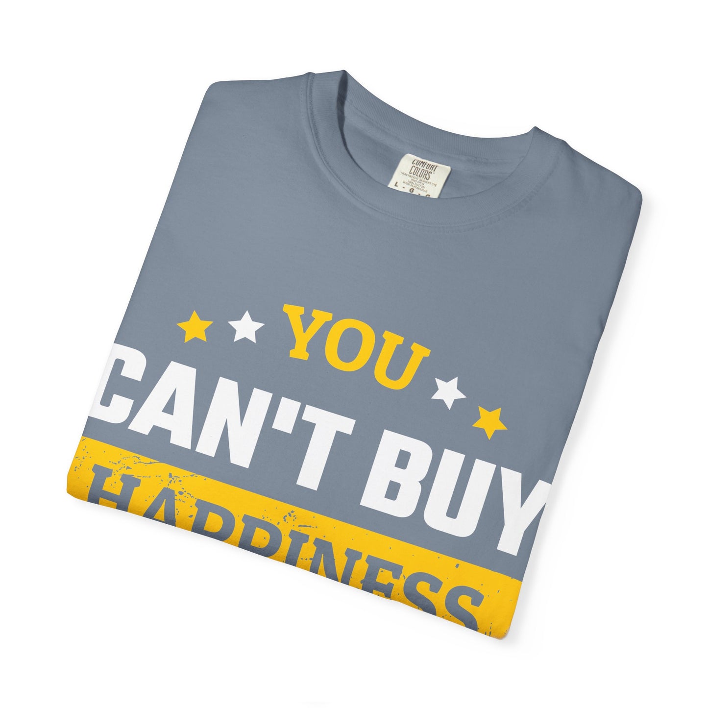 Woodworking T-Shirt - "You Can't Buy Happiness But Can Go Woodworking" Graphic Tee