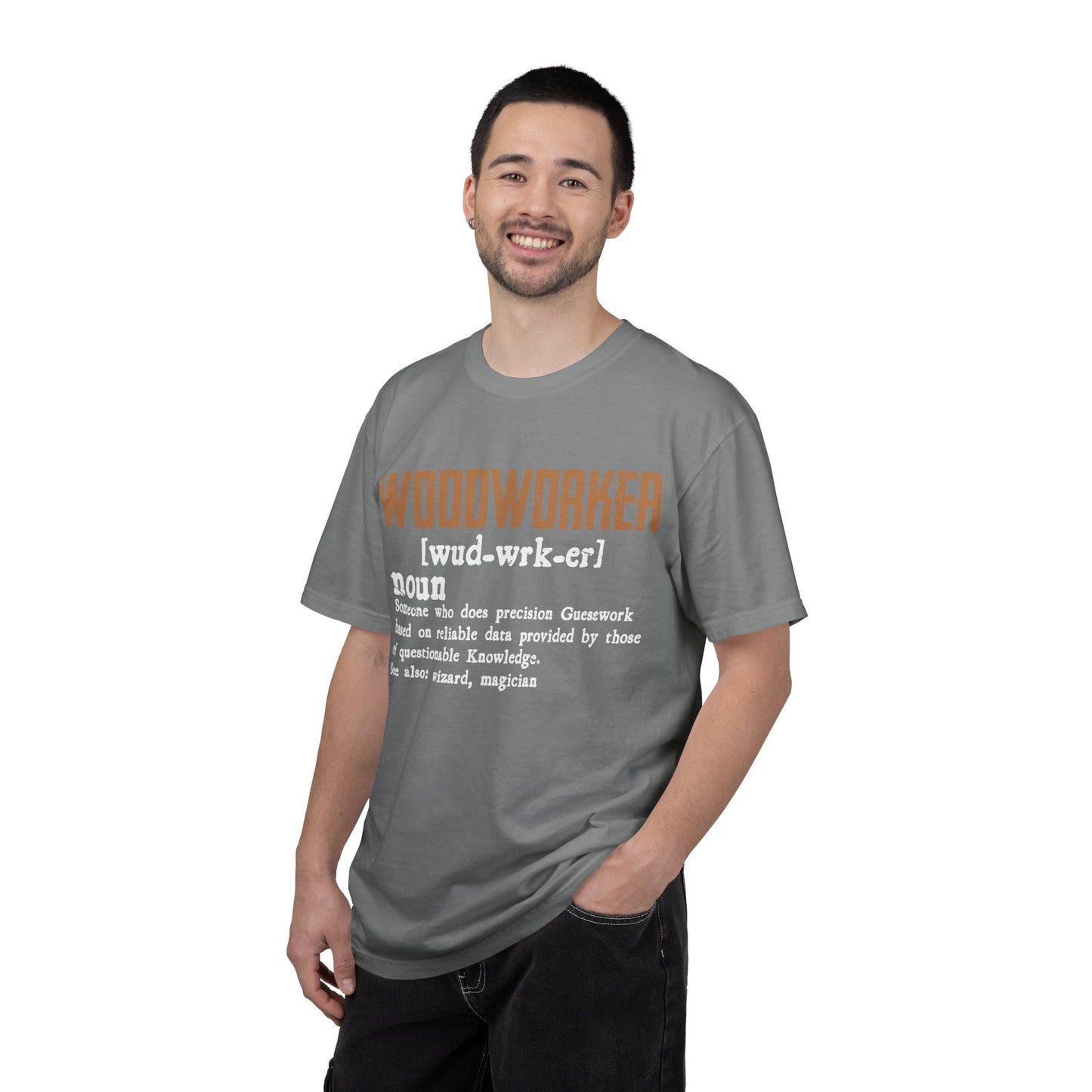 Woodworker Definition T-Shirt — Funny Carpenter Gift for Makers