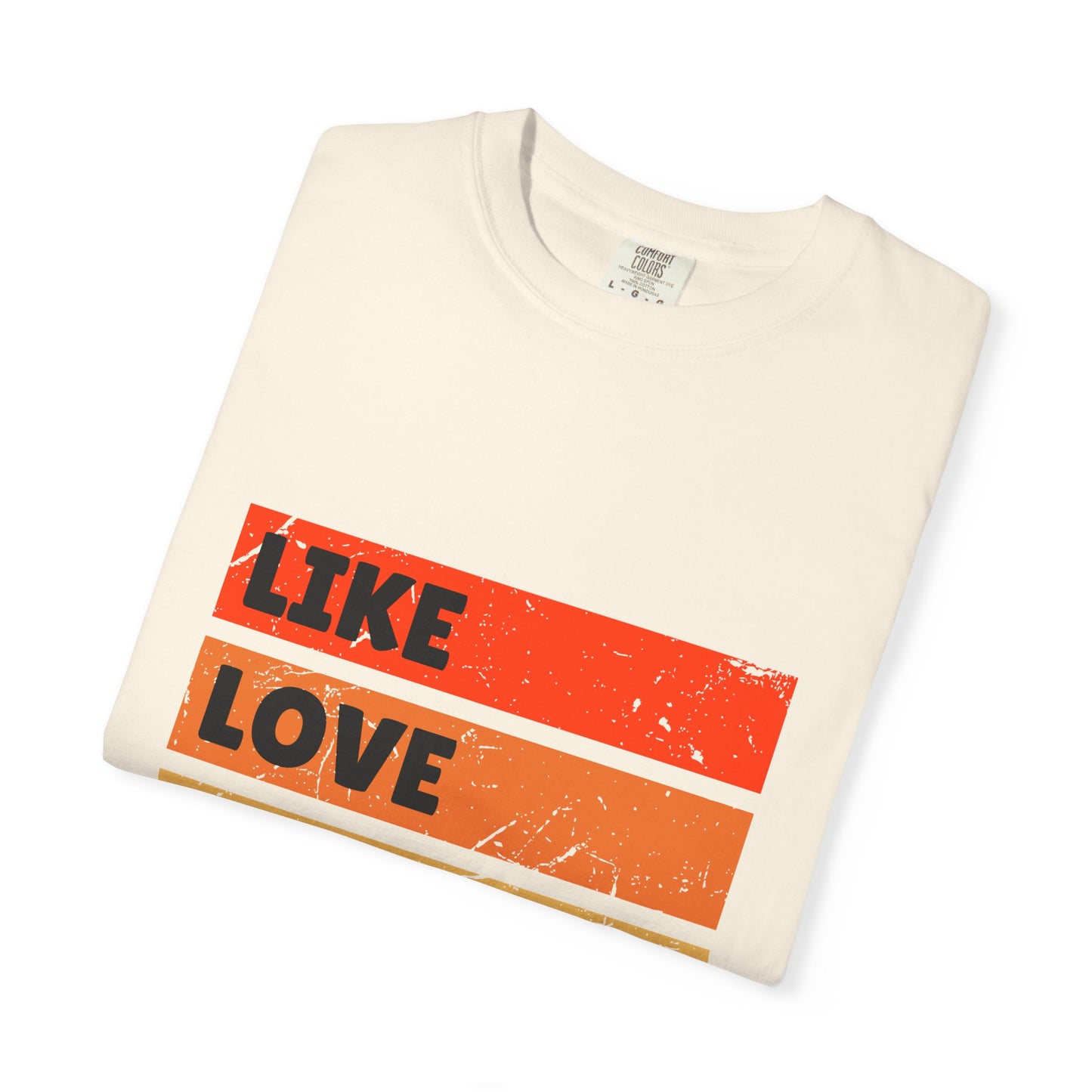 Like Love Laugh Woodworking T-Shirt — Vintage Striped Woodworker Tee