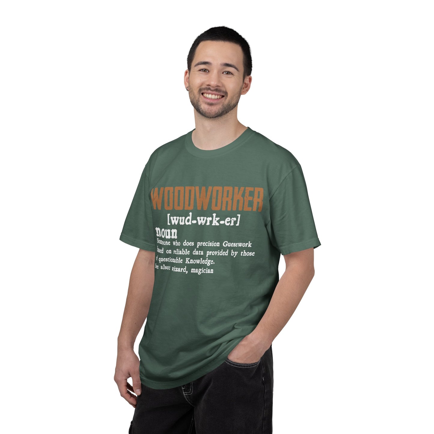 Woodworker Definition T-Shirt — Funny Carpenter Gift for Makers