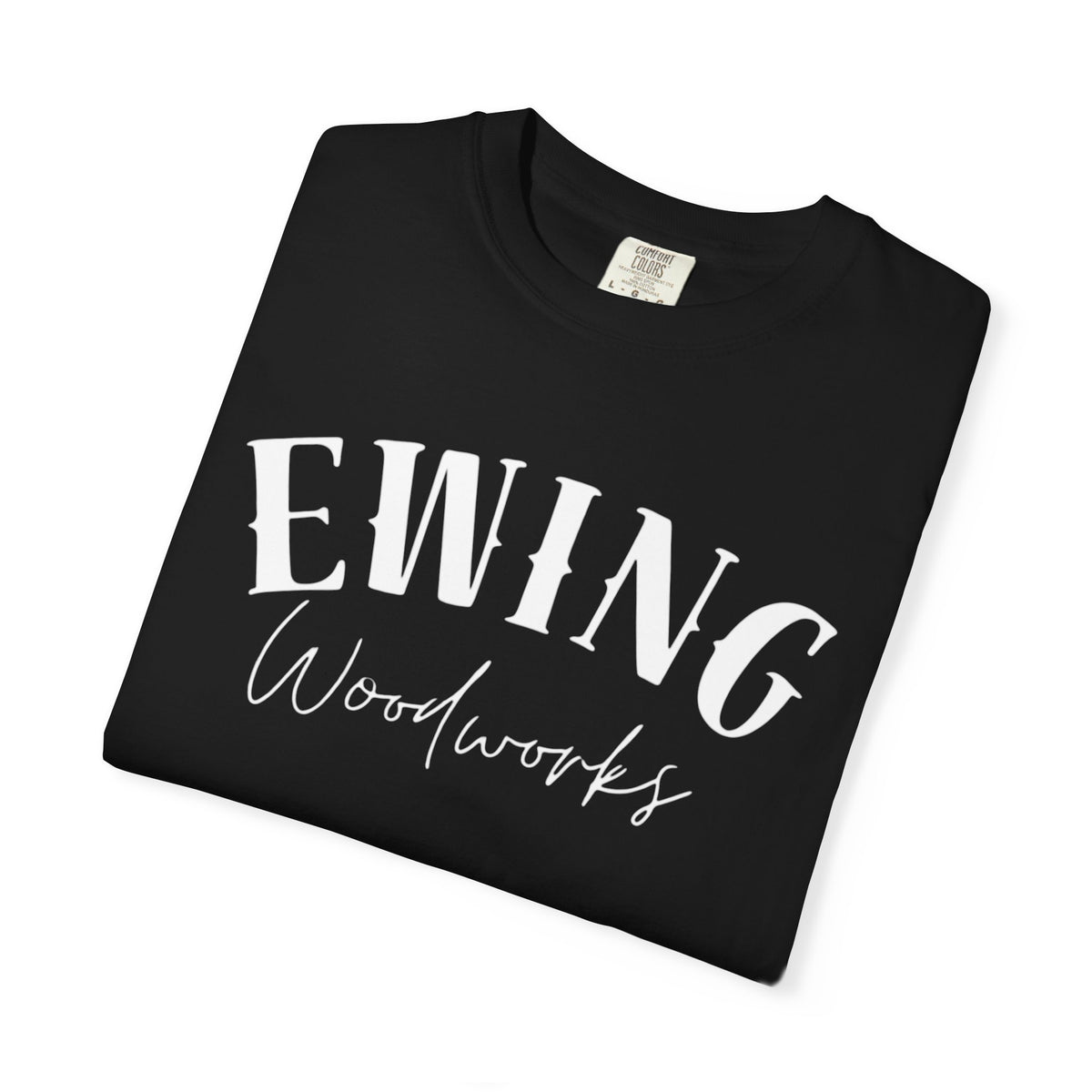 Woodworking T-Shirt — "This Is My Woodworking Shirt" Garment-Dyed Tee (Ewing Woodworks)