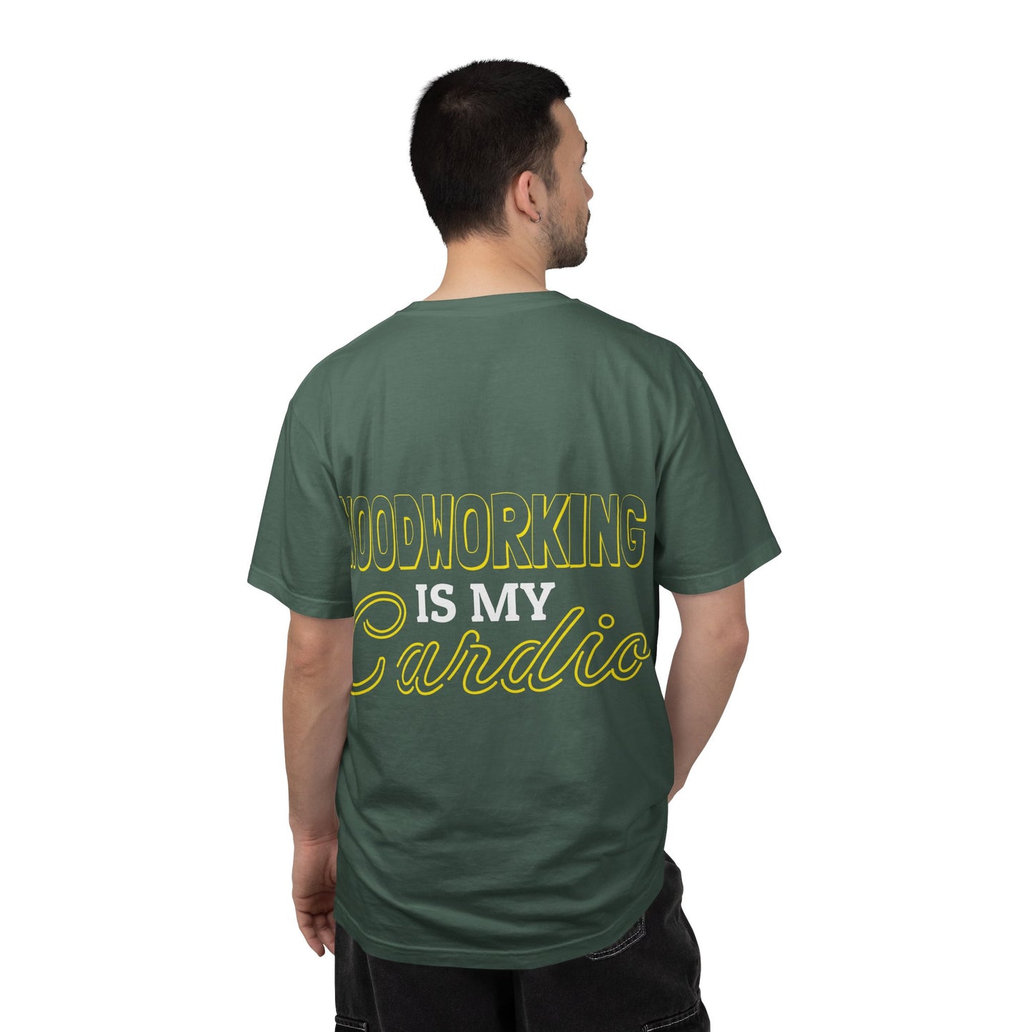 Woodworking Is My Cardio T-Shirt — Ewing Woodworks Graphic Tee