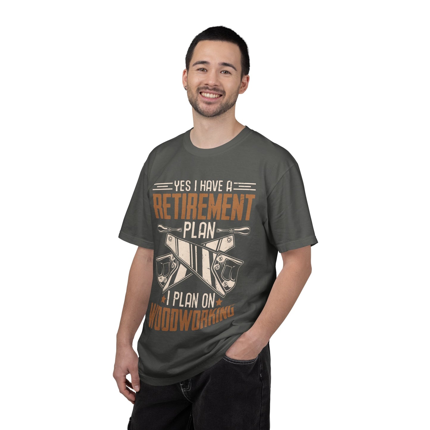 Retirement Plan Woodworking T-Shirt — I Plan On Woodworking Tee