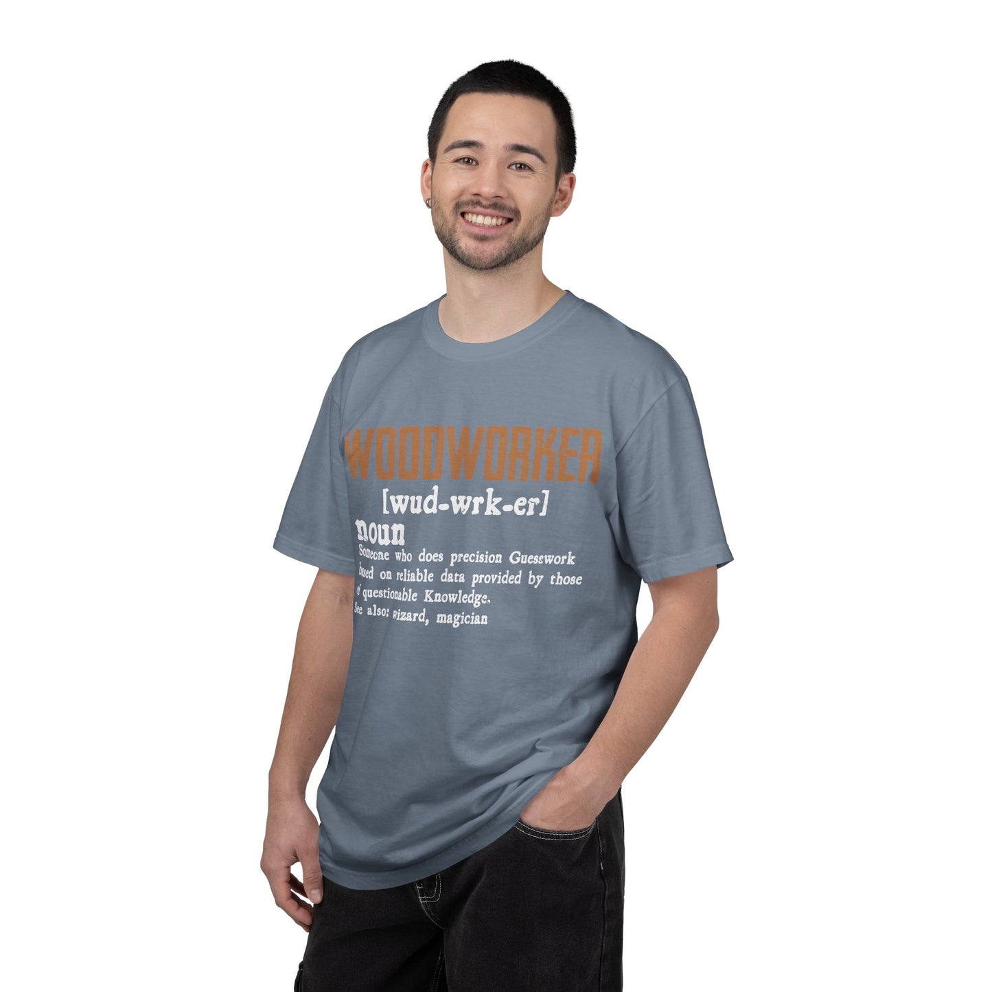 Woodworker Definition T-Shirt — Funny Carpenter Gift for Makers