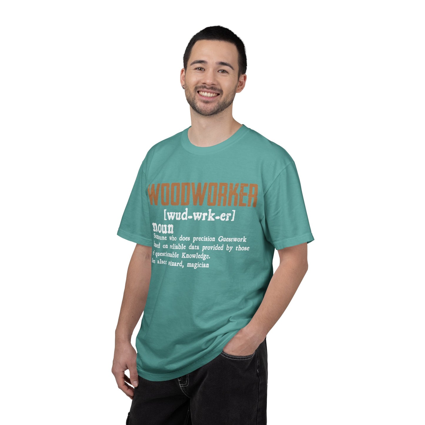 Woodworker Definition T-Shirt — Funny Carpenter Gift for Makers
