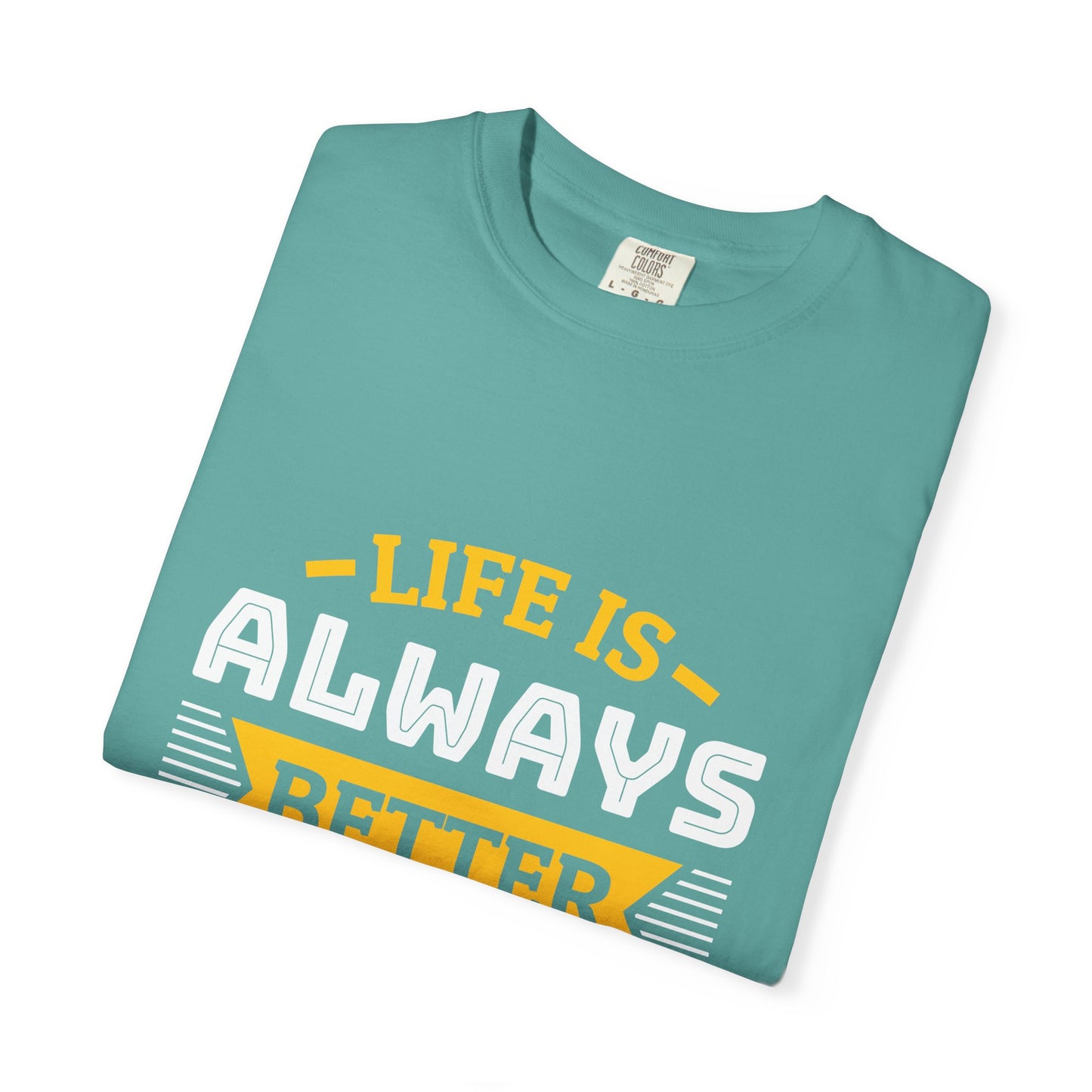 Woodworking T-Shirt — "Life Is Always Better When I’m Woodworking" Tee