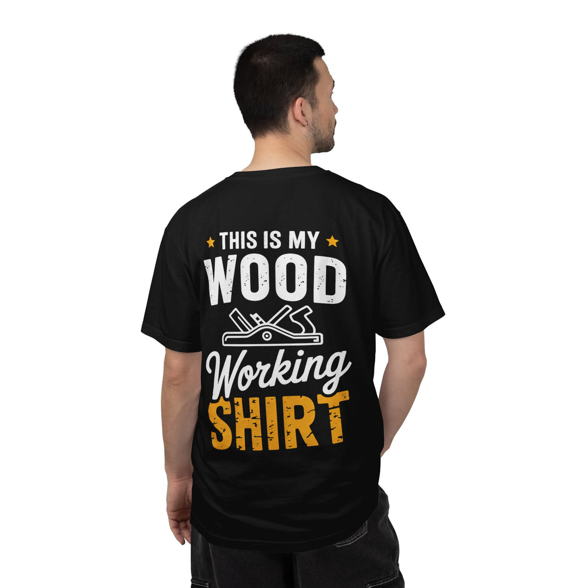 Woodworking T-Shirt — "This Is My Woodworking Shirt" Garment-Dyed Tee (Ewing Woodworks)