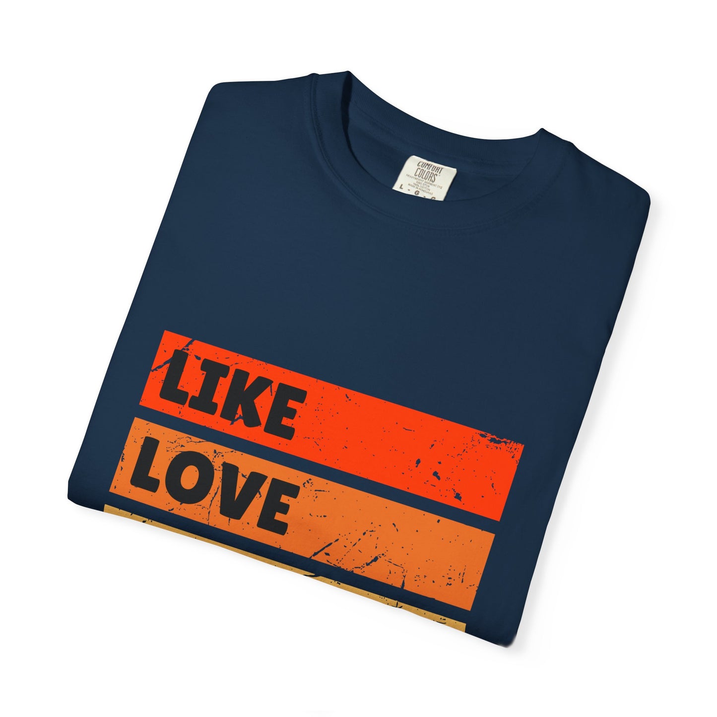 Like Love Laugh Woodworking T-Shirt — Vintage Striped Woodworker Tee