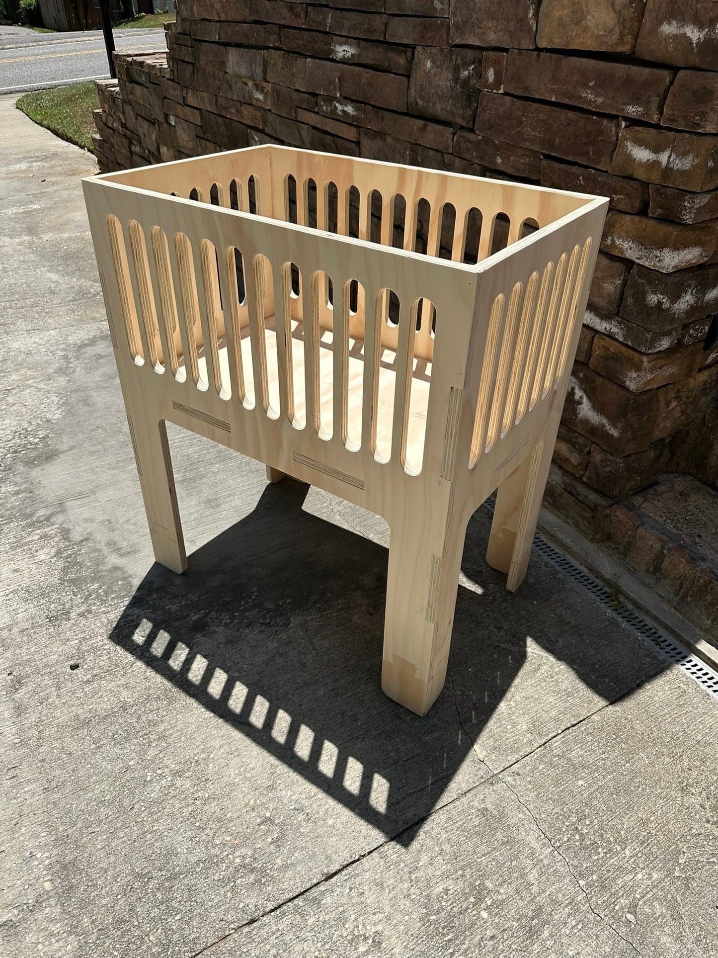 Modern Baby Bassinet CNC Files – Digital Download
