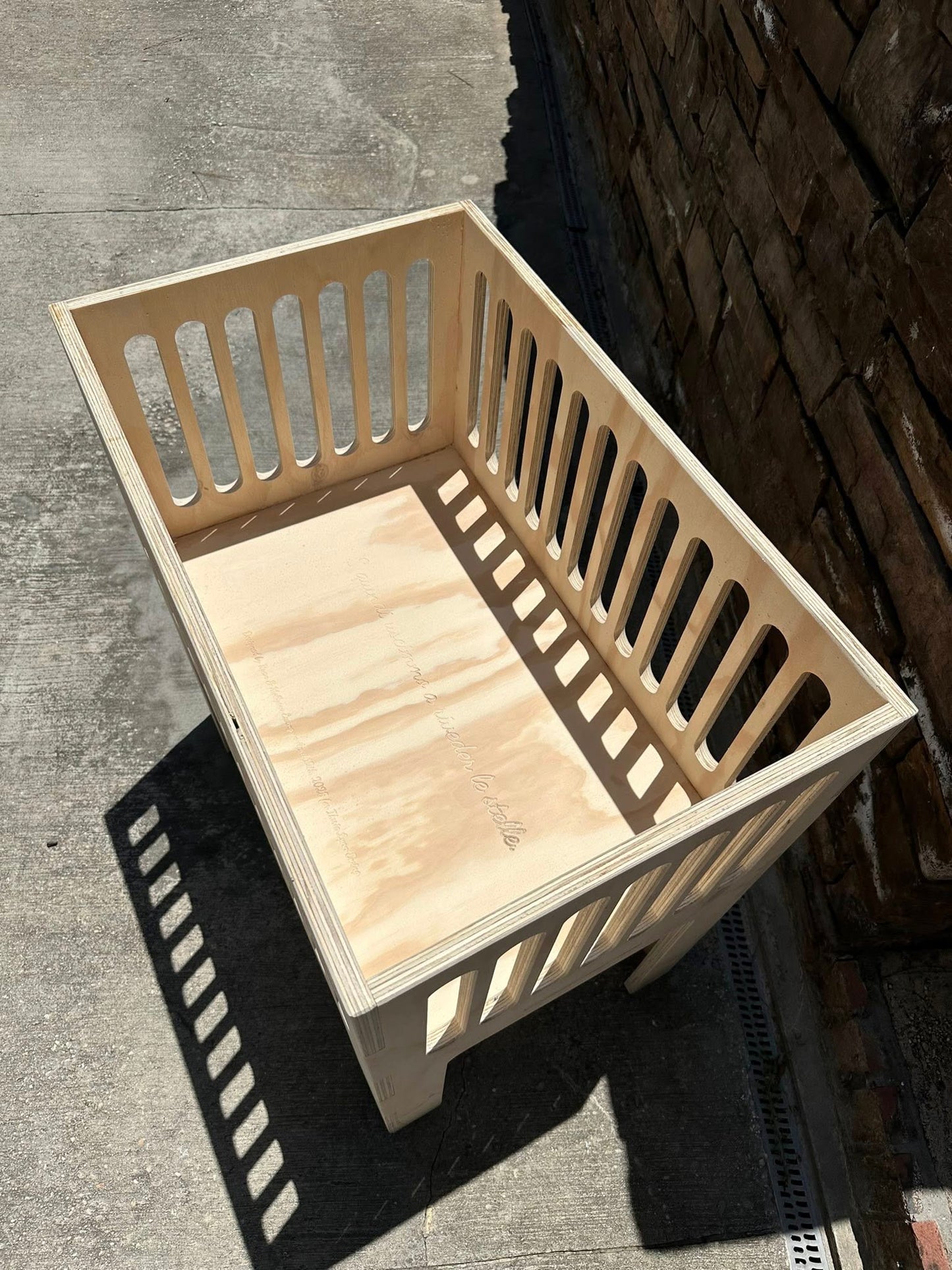 Modern Baby Bassinet CNC Files – Digital Download