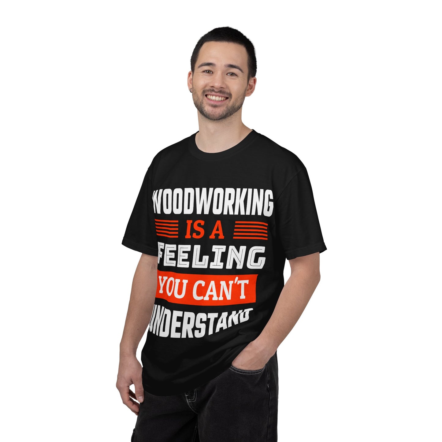 Woodworking Is a Feeling T-Shirt — Funny Carpenter Gift Tee