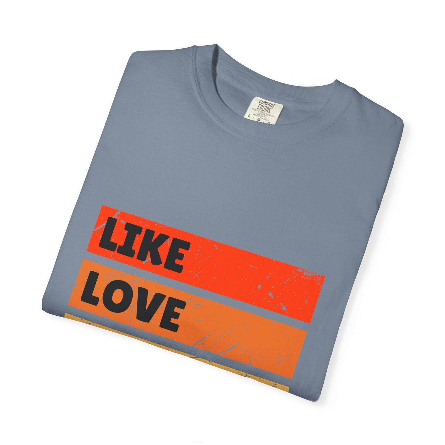 Like Love Laugh Woodworking T-Shirt — Vintage Striped Woodworker Tee