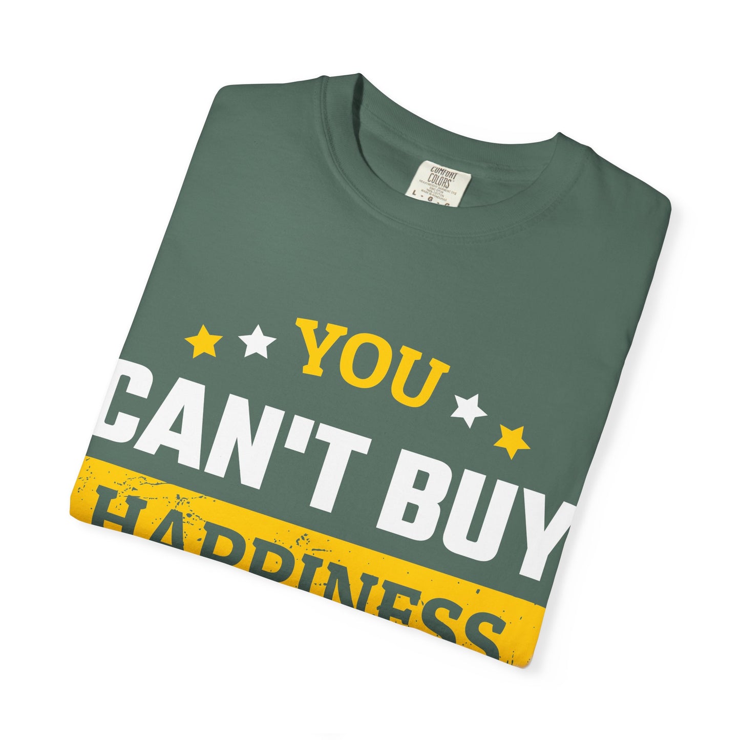 Woodworking T-Shirt - "You Can't Buy Happiness But Can Go Woodworking" Graphic Tee