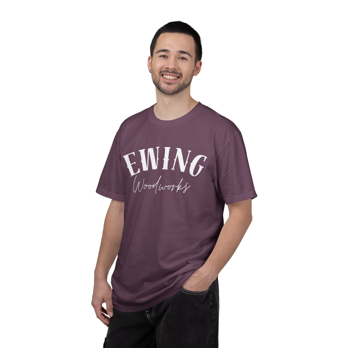 Woodworking T-Shirt — "This Is My Woodworking Shirt" Garment-Dyed Tee (Ewing Woodworks)