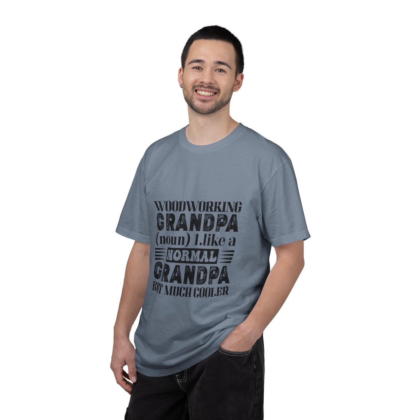 Woodworking Grandpa T-Shirt — "Woodworking Grandpa (noun) 1. like a normal grandpa but much cooler" Gift Tee
