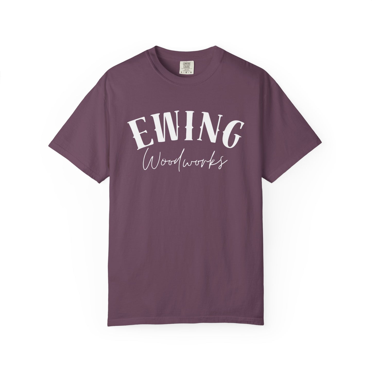 Woodworking T-Shirt — "This Is My Woodworking Shirt" Garment-Dyed Tee (Ewing Woodworks)