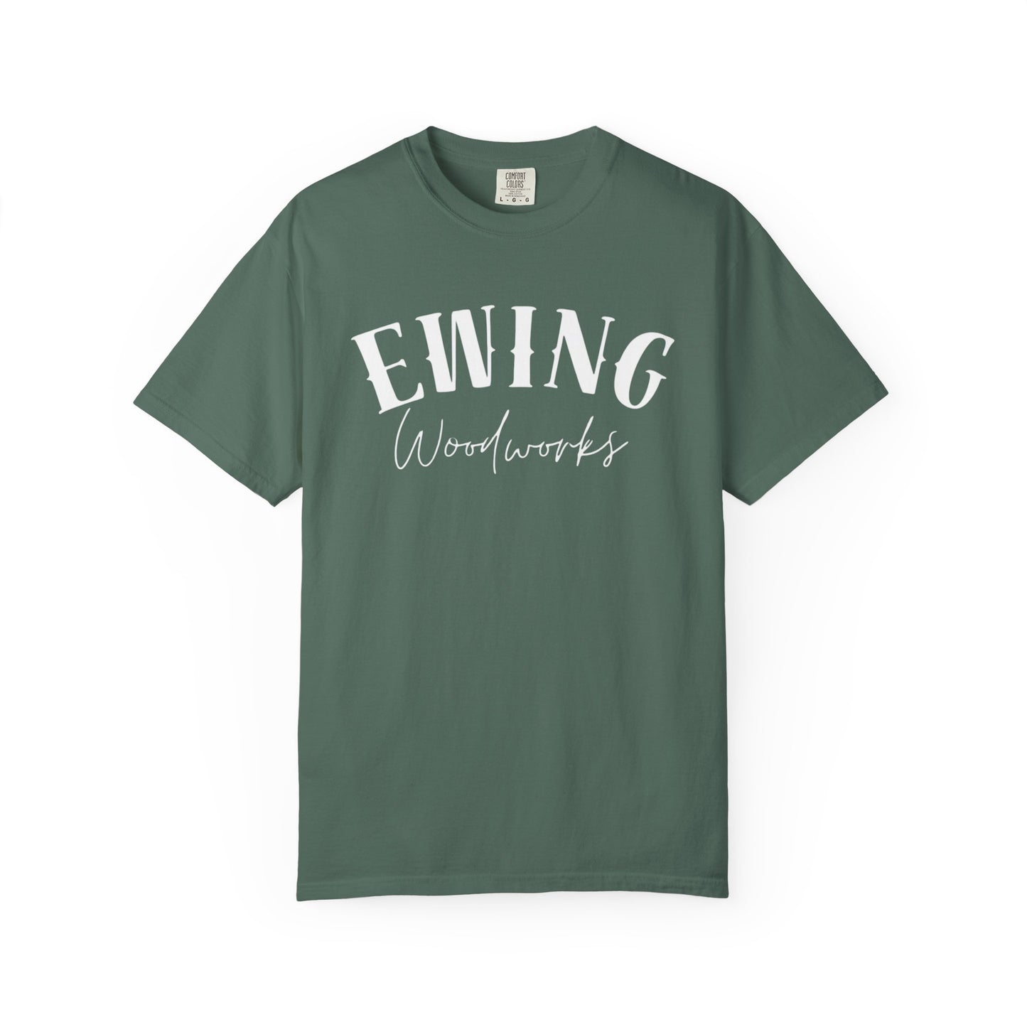 Woodworker T-Shirt — "There Is No Scrap Wood, Just Pieces Not Yet Used" Garment-Dyed Tee