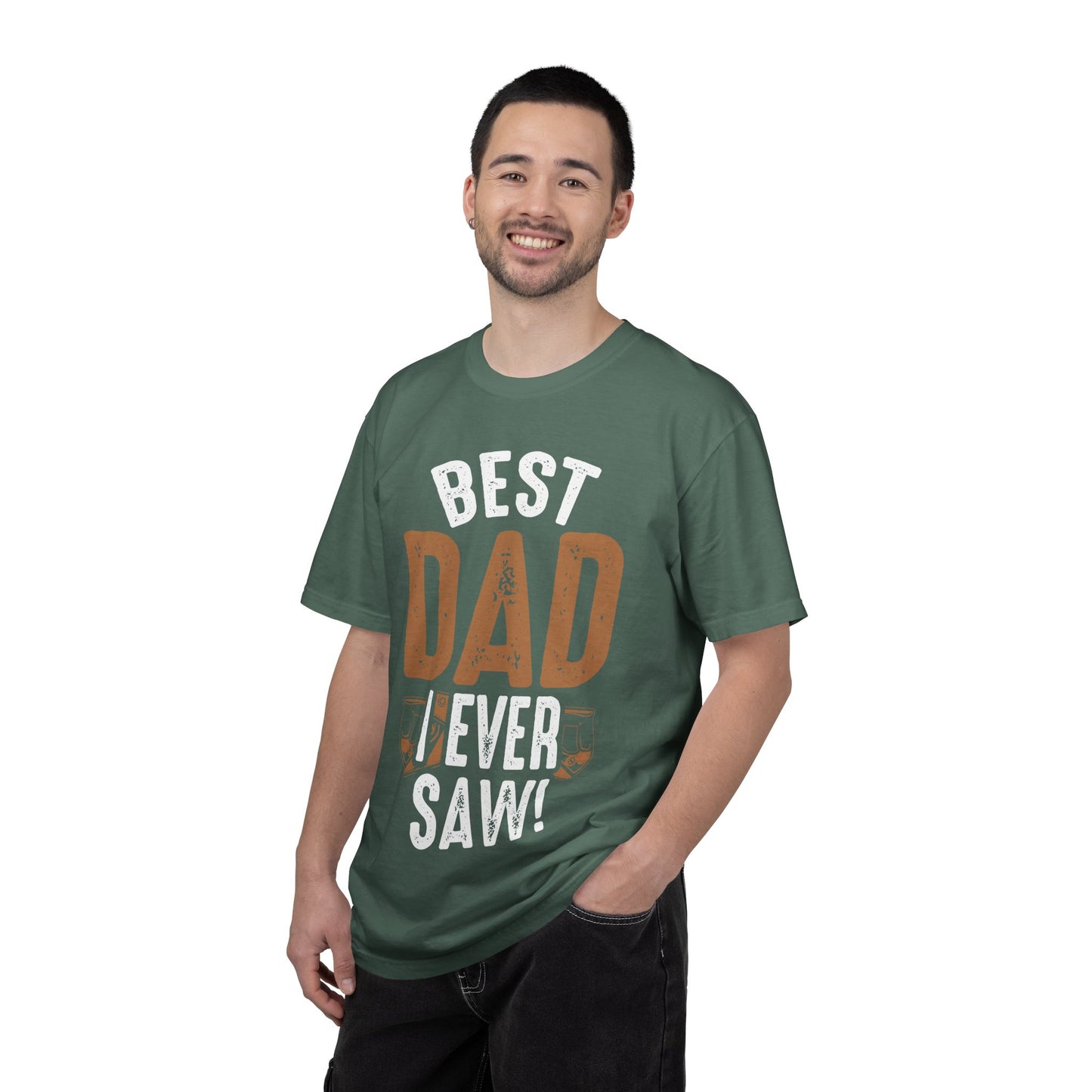 Best Dad I Ever Saw T-Shirt — Father’s Day Vintage Woodshop Tee